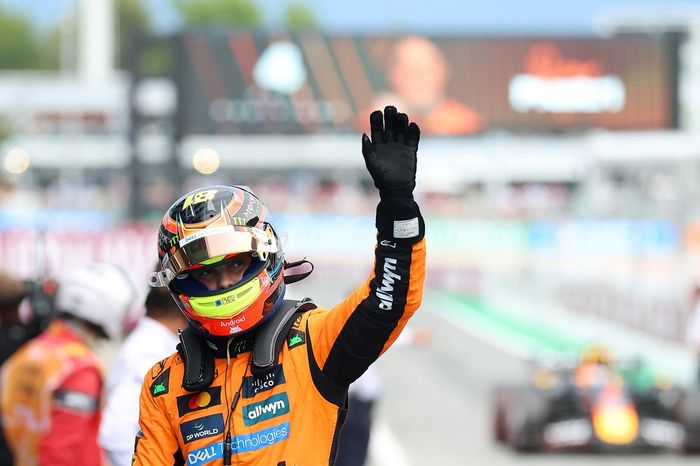 Oscar Piastri, McLaren, poleman