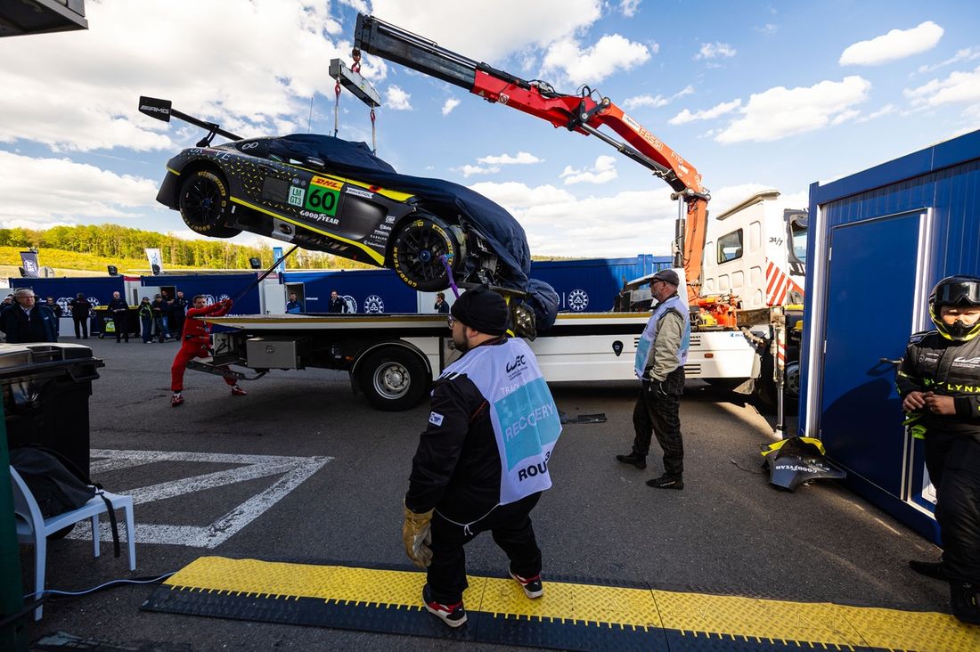 #60 Iron Lynx Mercedes-AMG LMGT3: Stephen Grove, Brenton Grove, Matteo Cairoli