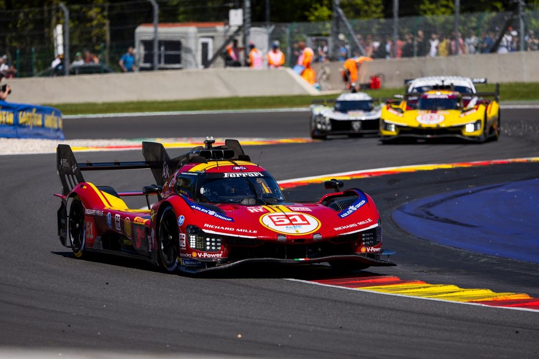 #51 AF Corse Ferrari 499P: Alessandro Pier Guidi, James Calado, Antonio Giovinazzi