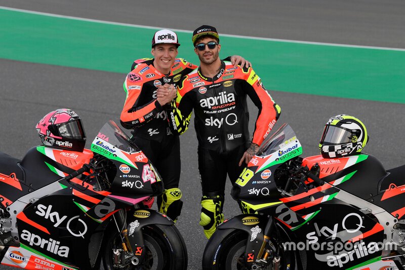 Aleix Espargaro ve Andrea Iannone, Aprilia Racing Team Gresini