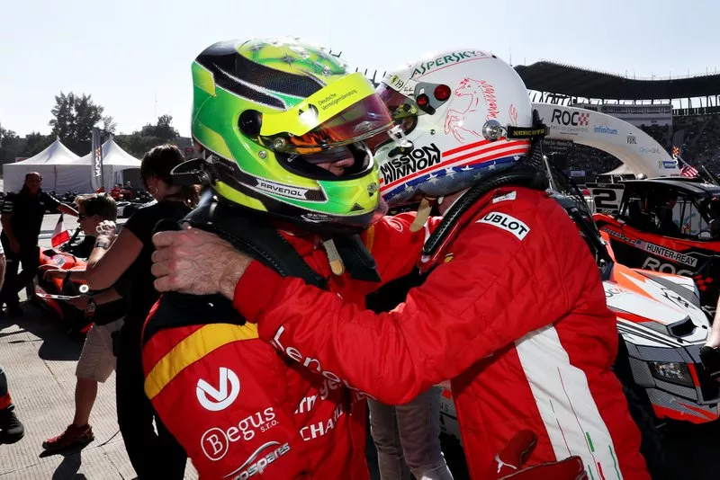 Sebastian Vettel, Mick Schumacher