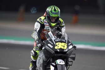 Cal Crutchlow, Team LCR Honda, après sa chute
