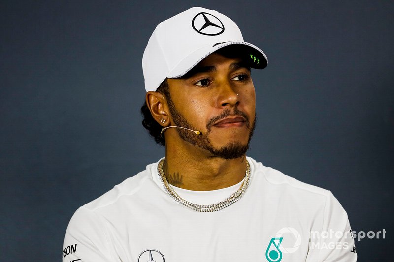 Lewis Hamilton, Mercedes AMG F1 in Press Conference