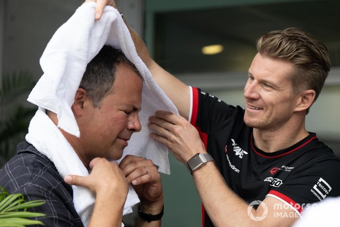 Nico Hulkenberg, Haas F1 Team, Ted Kravitz, Sky F1