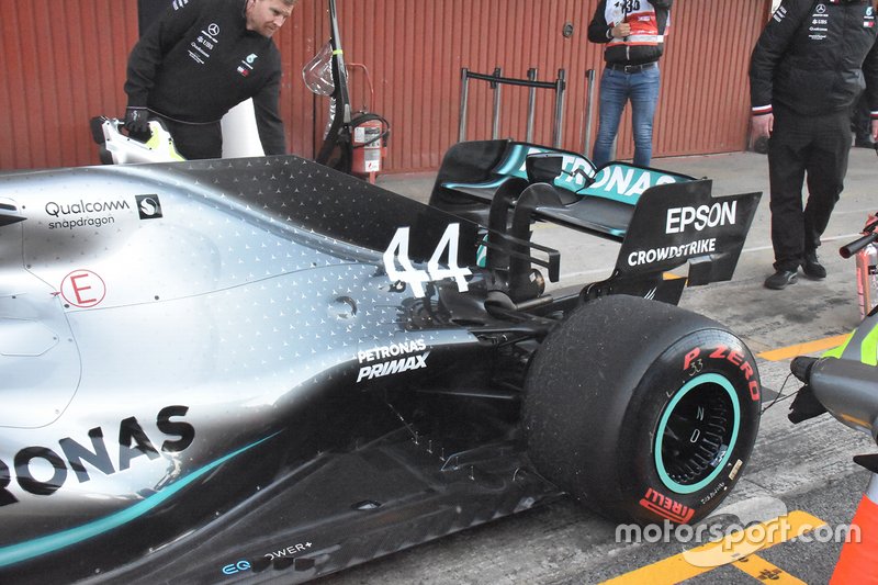 Mercedes AMG F1, dettaglio