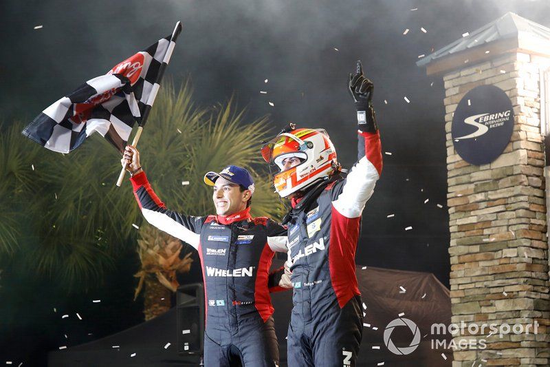 Ganadores #31 Action Express Racing Cadillac DPi: Felipe Nasr, Eric Curran, Pipo Derani