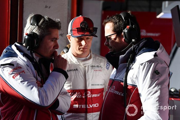 Xevi Pujolar,Alfa Romeo Racing y Kimi Raikkonen, Alfa Romeo Racing