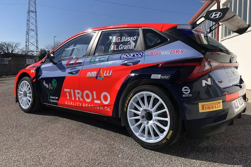 Giandomenico Basso, Lorenzo Granai, Friulmotor, Hyundai i20 N Rally2 