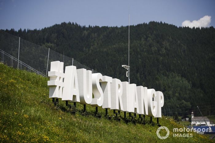 El logo del GP de Austria