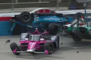 Crash at race start