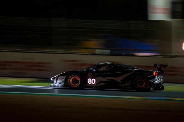 #80 Iron Lynx Ferrari 488 GTE EVO LMGTE Am, Matteo Cressoni, Rino Mastronardi, Calum Illot