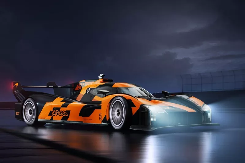 Prototype d'hypercar McLaren 