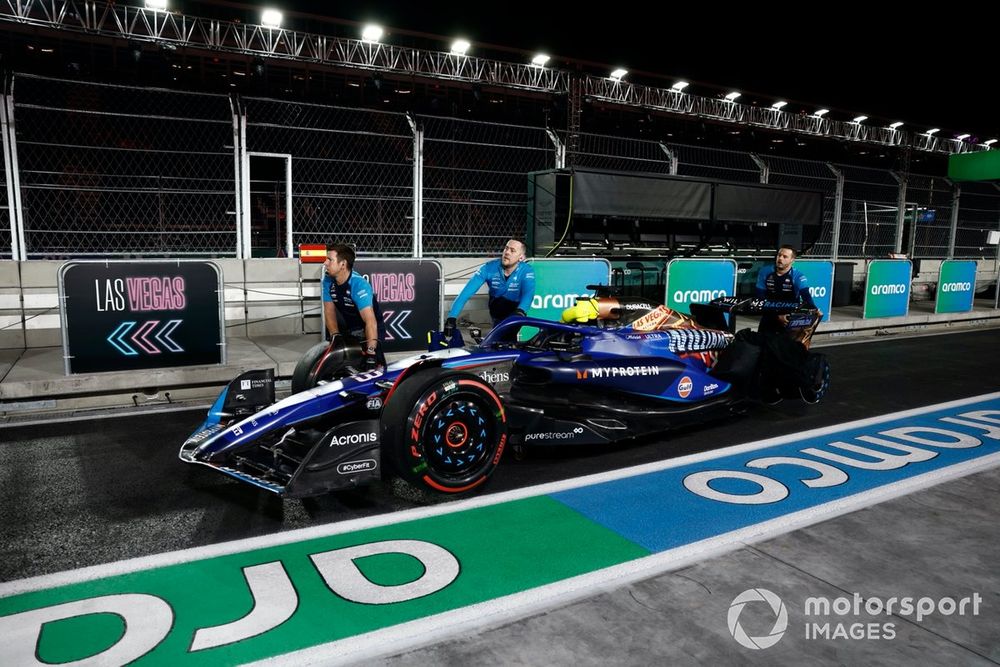 El Williams FW45 en Las Vegas