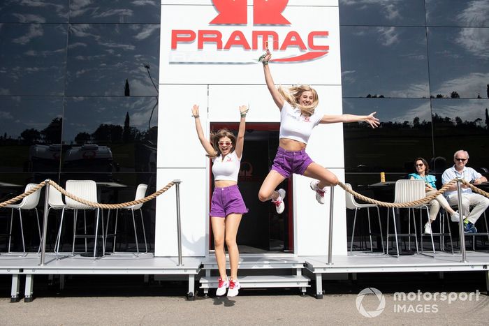 Las chicas de Pramac Racing