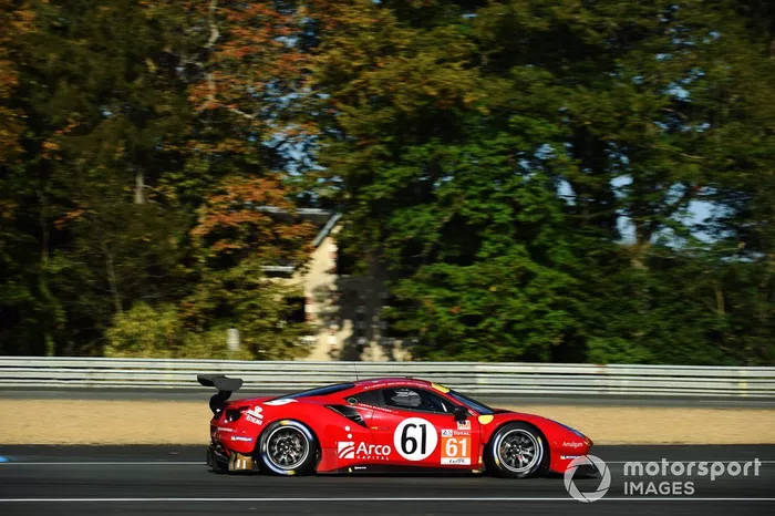 #61 Luzich Racing Ferrari 488 GTE Evo: Francesco Piovanetti, Oswaldo Negri Jr., Come Ledogar