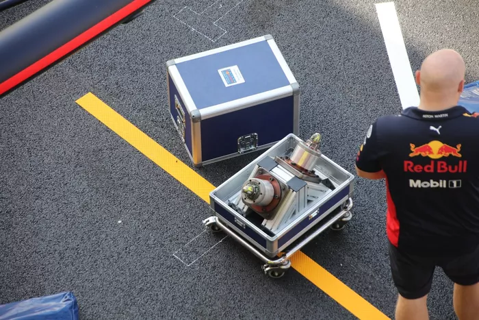 Red Bull racing simulador de pit stop