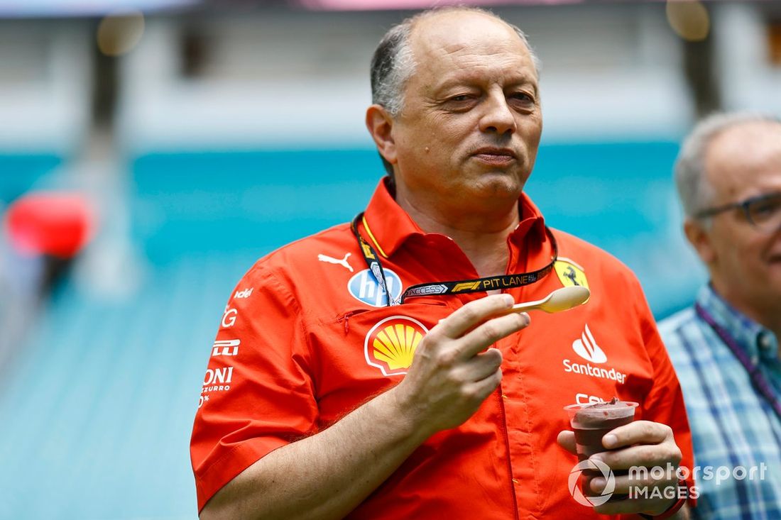 Frederic Vasseur, Director del equipo y Director General de la Scuderia Ferrari 