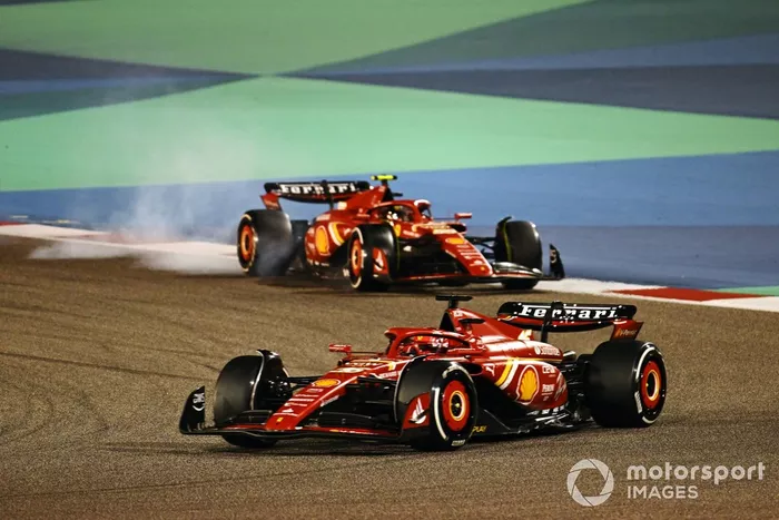 Charles Leclerc, Ferrari SF-24 Carlos Sainz, Ferrari SF-24 