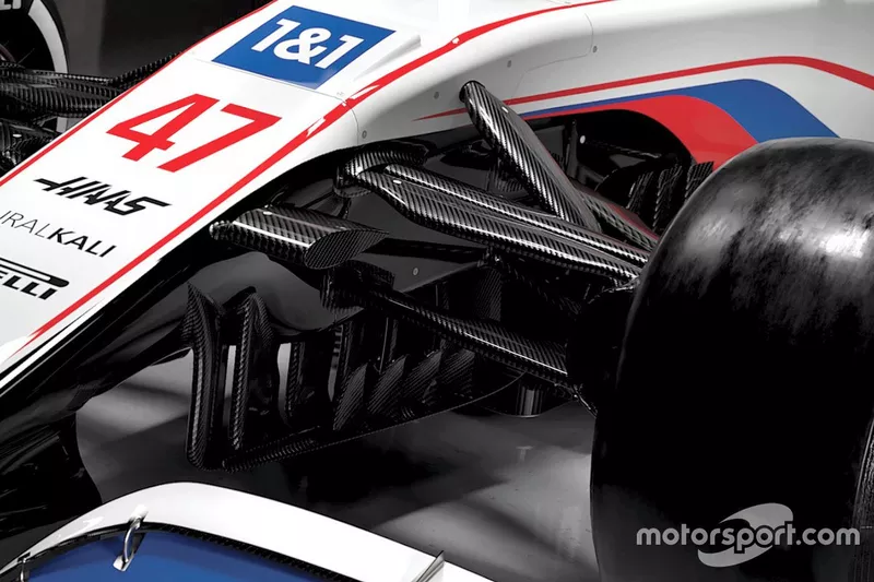Detalle del Haas VF-21