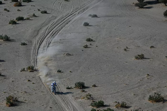 #12 Xavier HT Rally Raid Husqvarna Racing: Xavier De Soultrait