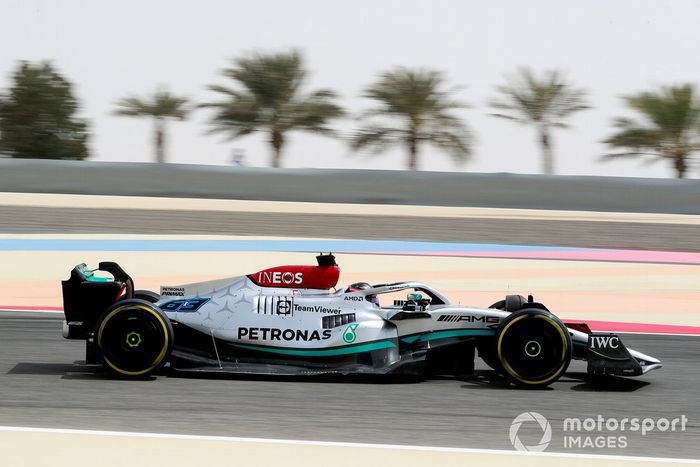 George Russell, Mercedes W13

