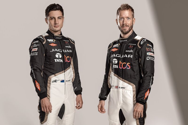 Mitch Evans, Jaguar TCS Racing, Sam Bird, Jaguar TCS Racing