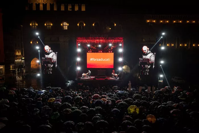 Celebración del año 2022 del Ducati Team 