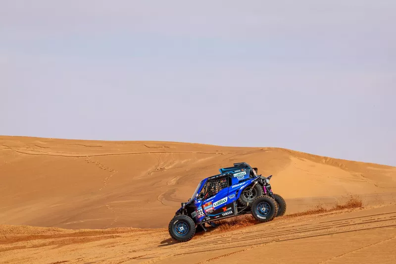 #322 X-Raid Yamaha Supported Team Yamaha: Ignacio Casale, Alvaro Leon