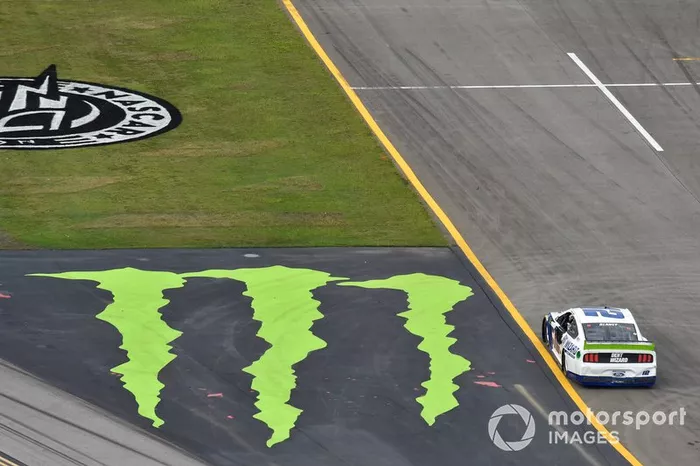 Race Winner Ryan Blaney, Team Penske, Ford Mustang