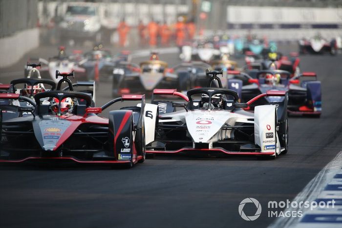 Sébastien Buemi, Nissan e.Dams, Nissan IMO2 Andre Lotterer, Porsche, Porsche 99x Electric 