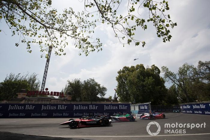 Oliver Rowland, Nissan e.Dams, Nissan IMO2 Lucas Di Grassi, Audi Sport ABT Schaeffler, Audi e-tron FE06, Jérôme d'Ambrosio, Mahindra Racing, M6Electro