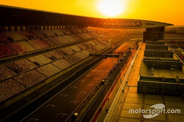 Atardecer en las 4h de Shanghai