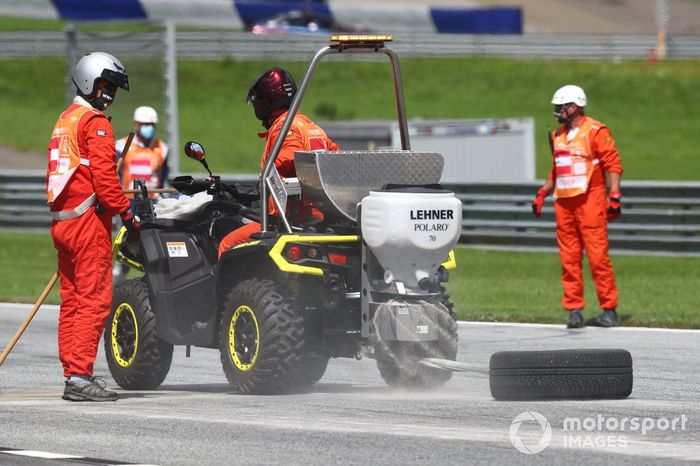 Accidente Enea Bastianini, Italtrans Racing Team