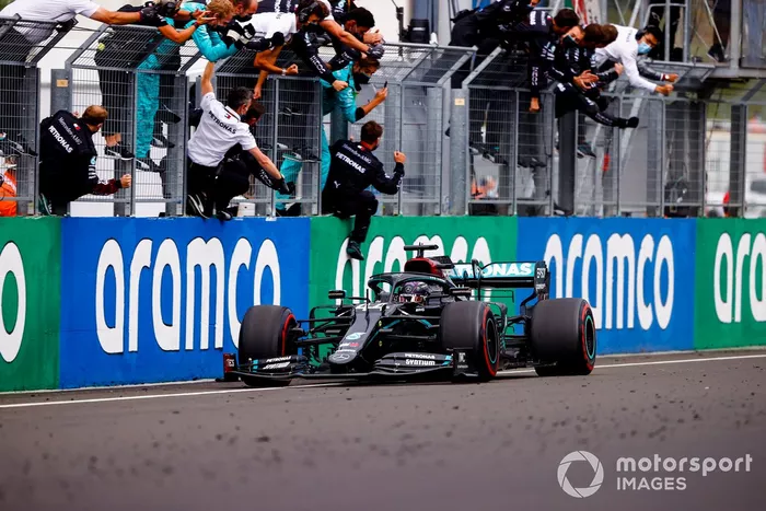 Ganador Lewis Hamilton, Mercedes-AMG F1 W11