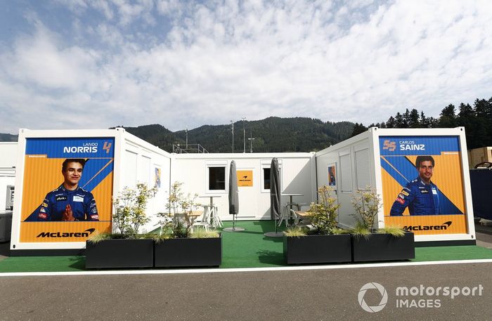 L'hospitality della McLaren