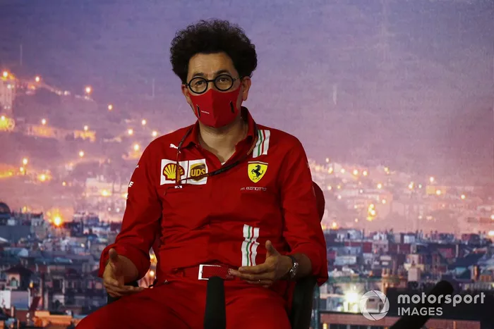 Mattia Binotto, director del equipo Ferrari 