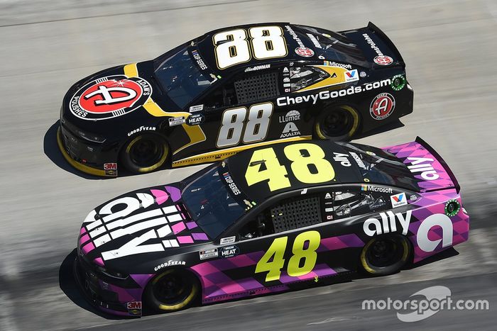 Jimmie Johnson, Hendrick Motorsports, Chevrolet, Alex Bowman, Hendrick Motorsports, Chevrolet Camaro