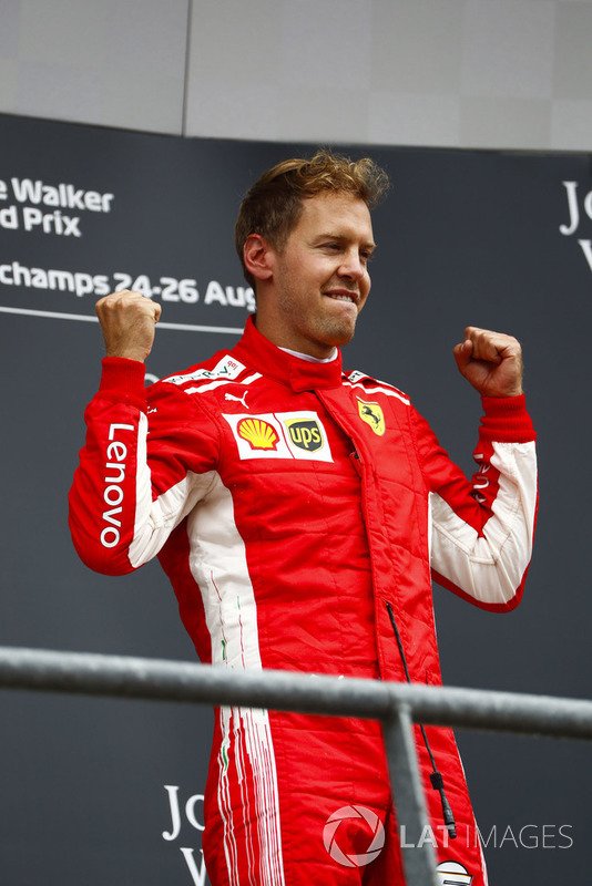Sebastian Vettel győzelme a Belga Nagydíjon - F1 2018