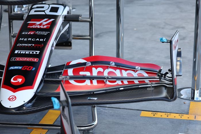 Haas VF-24 detalles técnicos