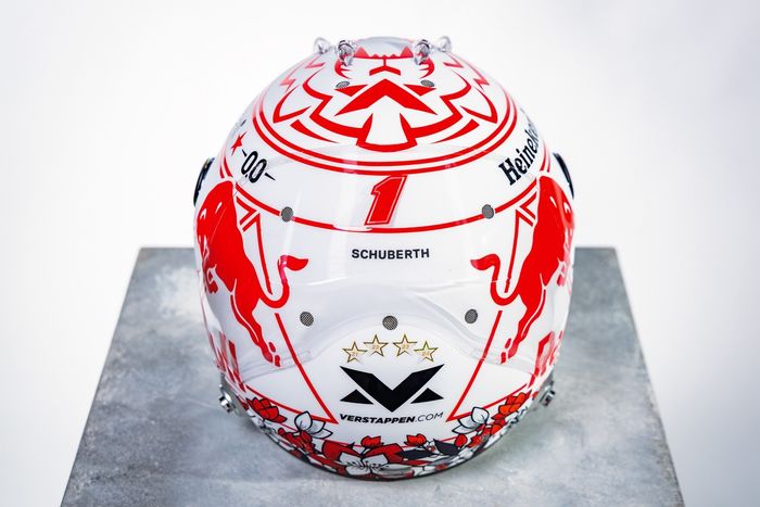 今年は桜の花が咲き誇る。マックス・フェルスタッペン、F1日本GP特別