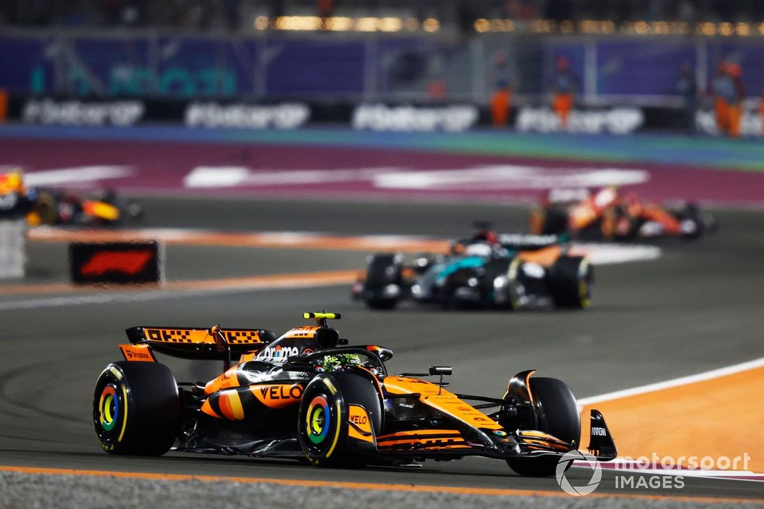 Lando Norris, McLaren MCL38 