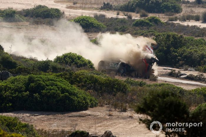 Choque de Johan Kristoffersson, Rosberg X Racing, Carlos Sainz, Sainz XE Team