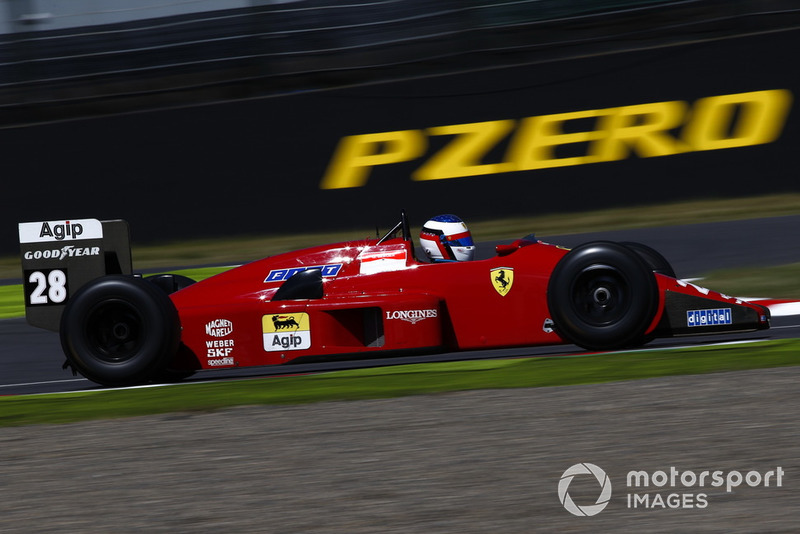 Жан Алези, Ferrari F1/87/88C, демонстрационные заезды Legends F1 30th Anniversary