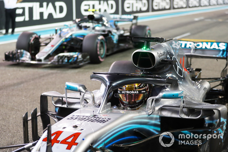 Lewis Hamilton, Valtteri Bottas, Mercedes AMG F1 W09 EQ Power+