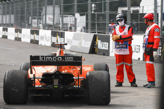 El coche de Fernando Alonso, McLaren MCL33