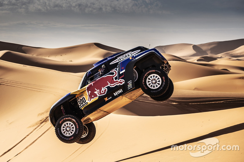 Carlos Sainz, Lucas Cruz, MINI John Cooper Works Buggy, X-raid MINI JCW Team