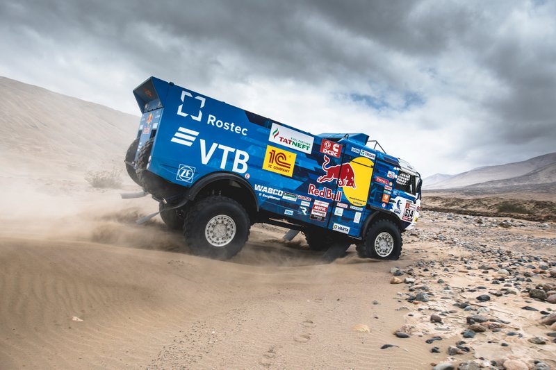 #514 Team Kamaz Master: Dmitry Sotnikov, Ilnur Mustafin, Dmitrii Nikitin