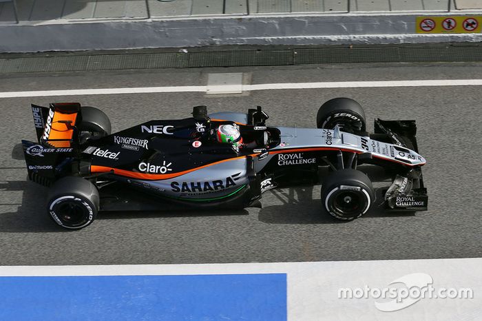 Alfonso Celis Jr., Sahara Force India F1 VJM09