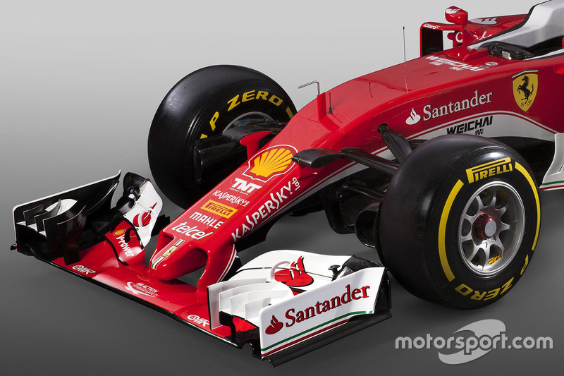 Detalhe do Ferrari SF16-H