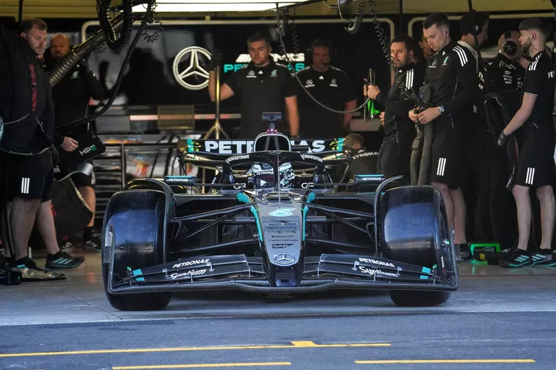 Valtteri Bottas, Mercdes, Essais Pirelli au Mexique